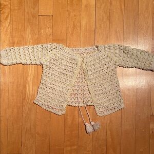 Baby’s Handmade Crochet Cardigan